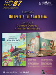 Lansare de carte-“Umbrelele lui Anastasios” de Carmen Oancea