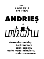 Concert-Andrieș la UNTEATRU